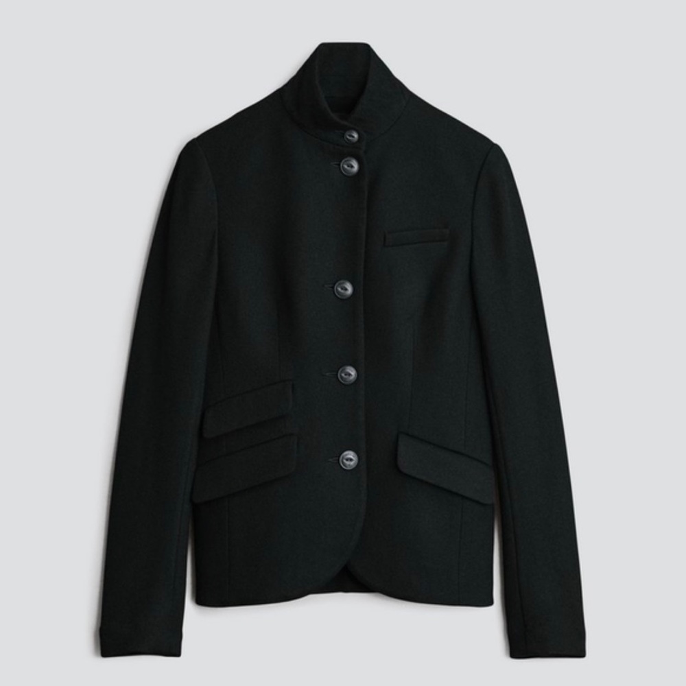 NEW Rag and Bone Wool Slade Blazer Black Size 6